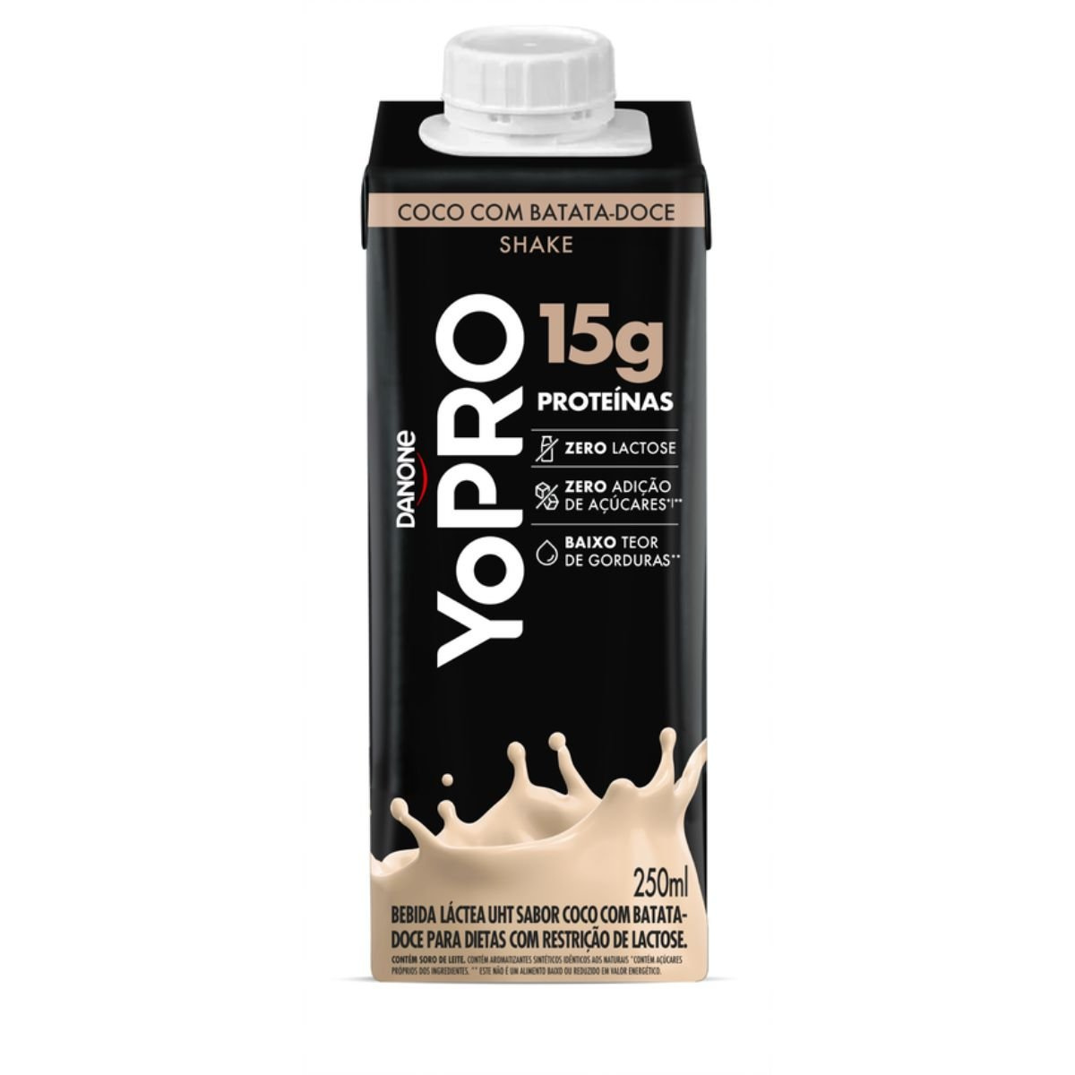Yopro 250ml Coco e Batata Doce